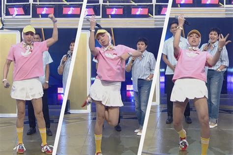 Vice Ganda tries viral 'Maybe This Time' dance .